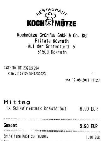 mkme Hffner Kochmtze Restaurant